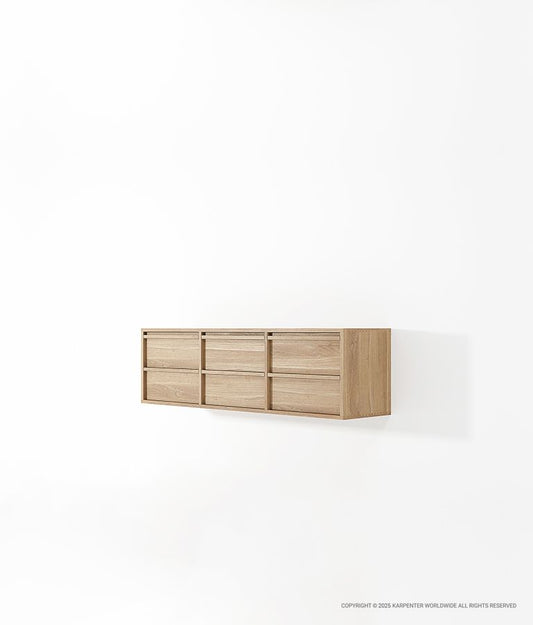 AEQUILIBRIS Hanging Cabinet 6 Drawers