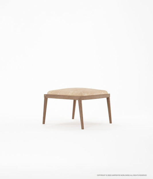 CHILLAX Ottoman with Leather