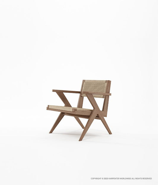 TRIBUTE Easy Chair w/ Natural Paper Cord