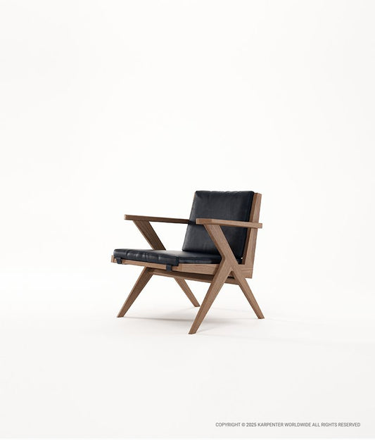 TRIBUTE Easy Chair w/ Leather