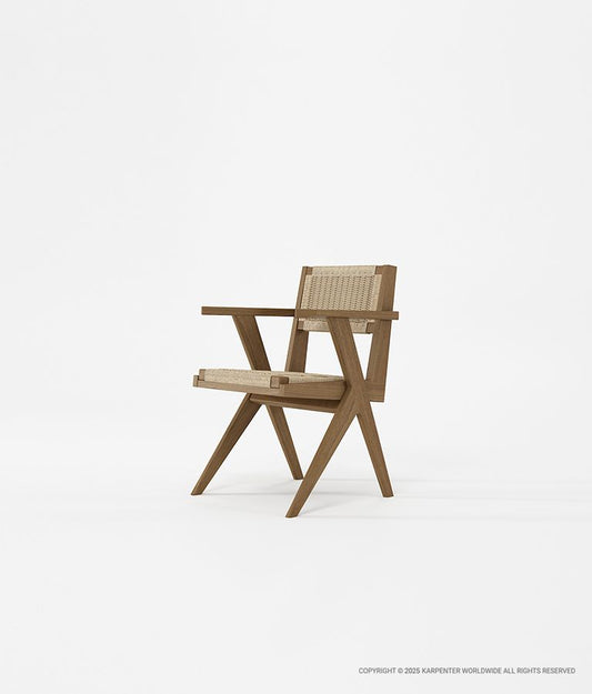 TRIBUTE OUTDOOR Arm Chair w/ Hyacinth Paper Cord