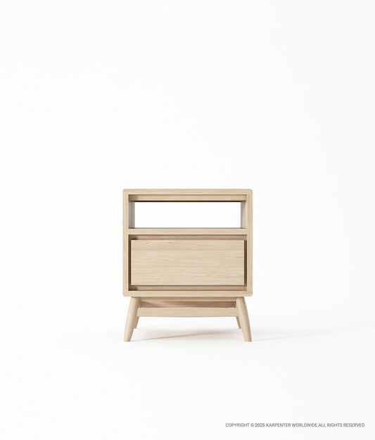 TWIST Side-Bedside Table w/ Drawer