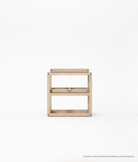 UP & DOWN Horizontal Rack Type 1 w/ 2 Small Trays & Single Large Tray