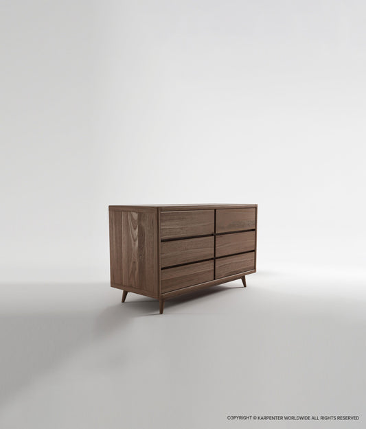 VINTAGE Chest w/ 6 Drawers