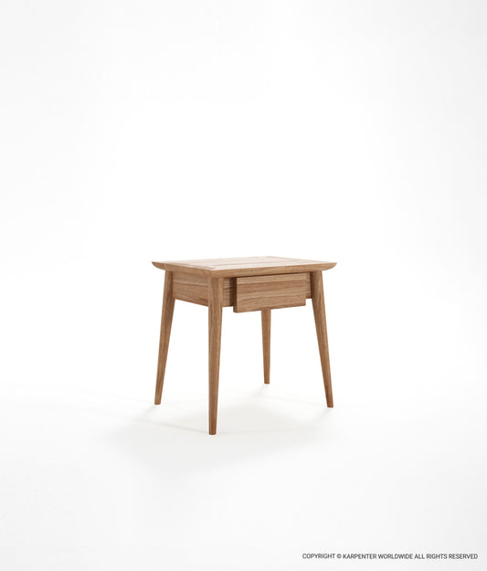 VINTAGE Bedside Table w/ Drawer