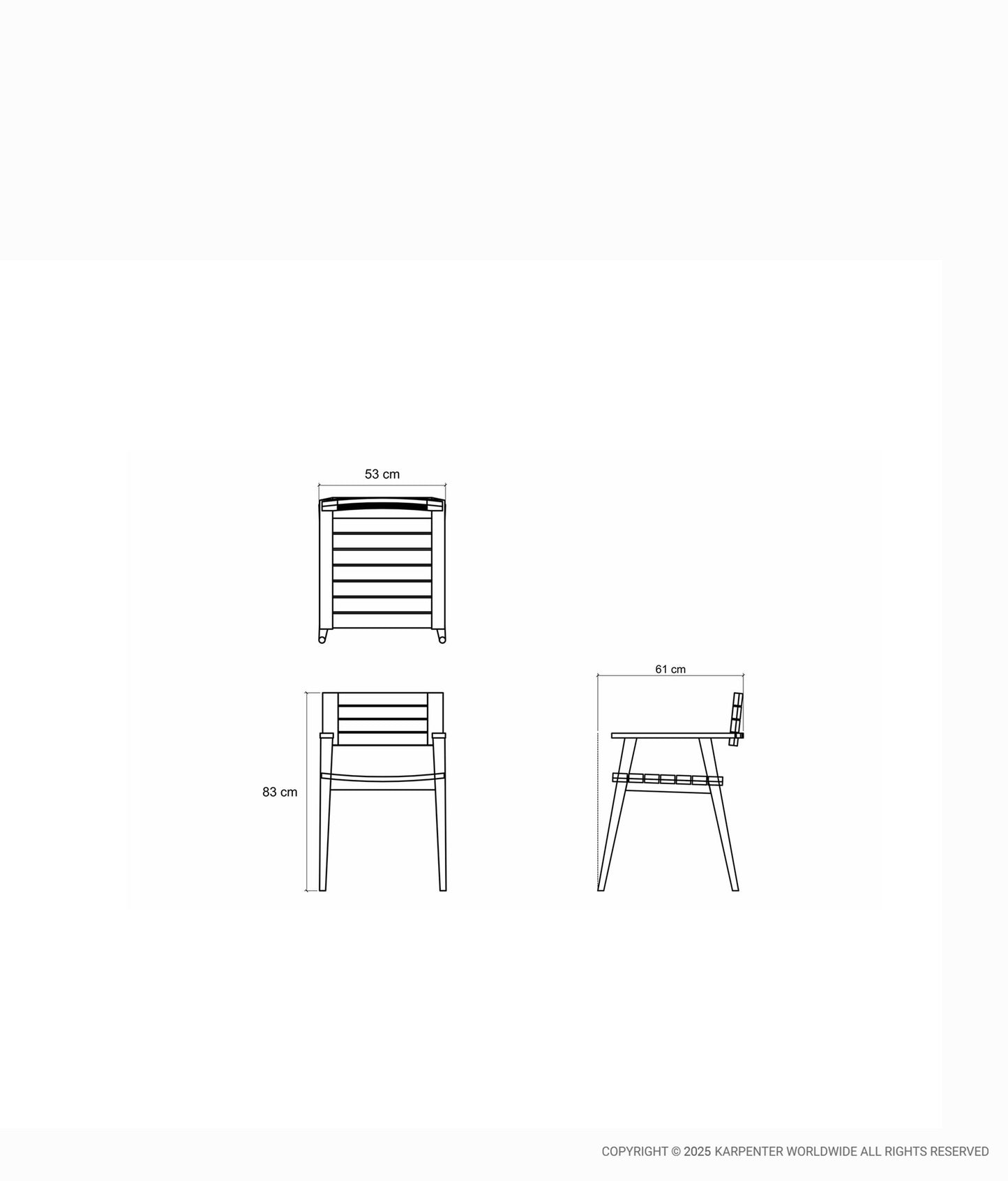 VINTAGE OUTDOOR Armchair