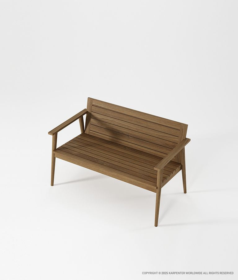 VINTAGE OUTDOOR 2 Seater Bench