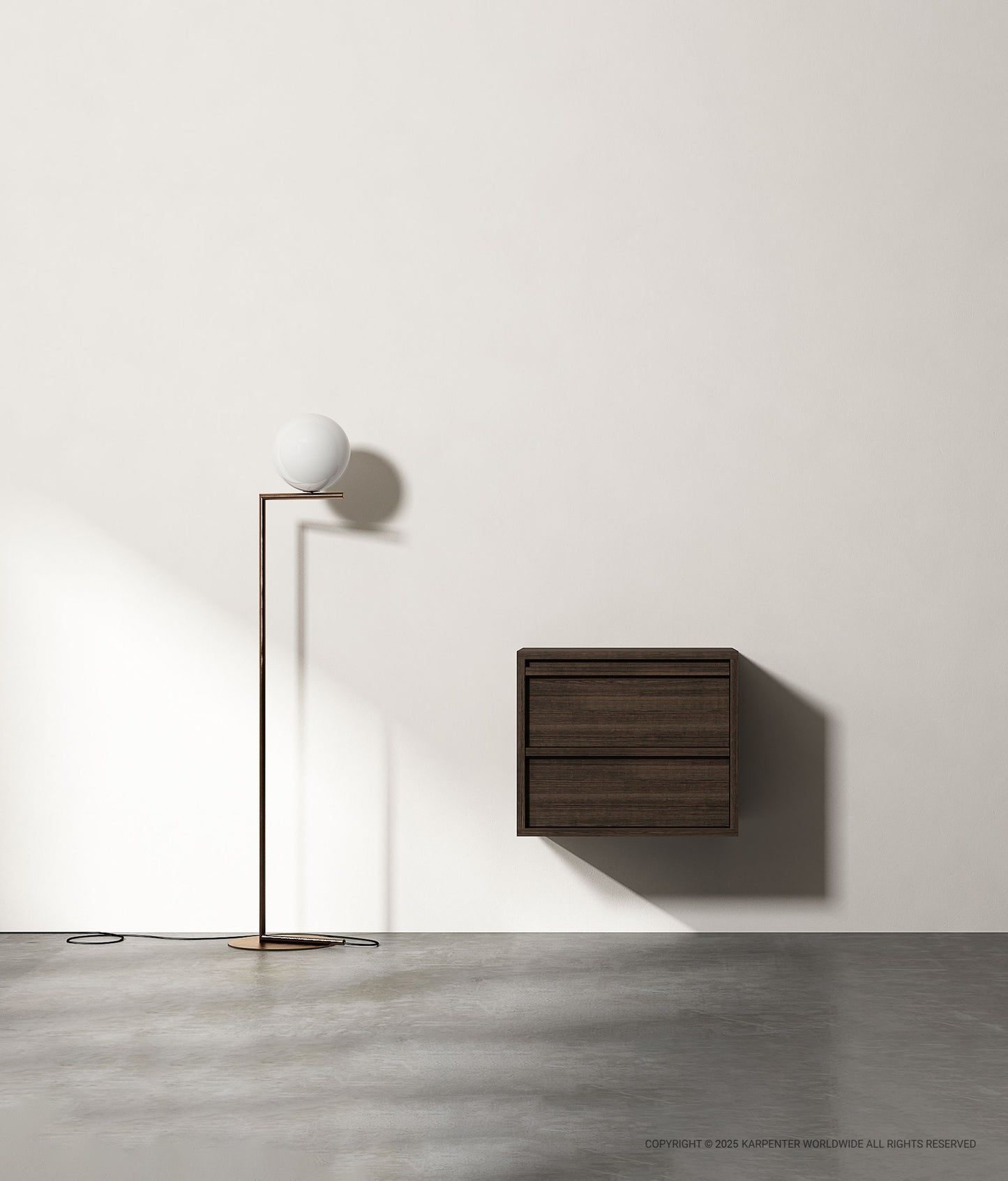 AEQUILIBRIS Hanging Cabinet 2 Drawers
