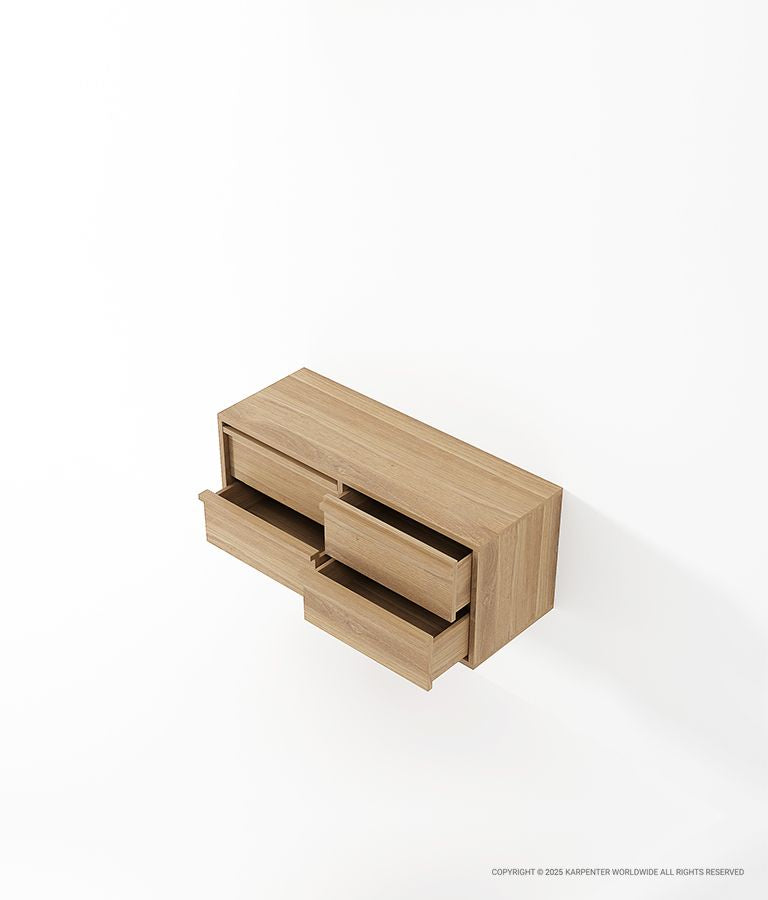 AEQUILIBRIS Hanging Cabinet 4 Drawers