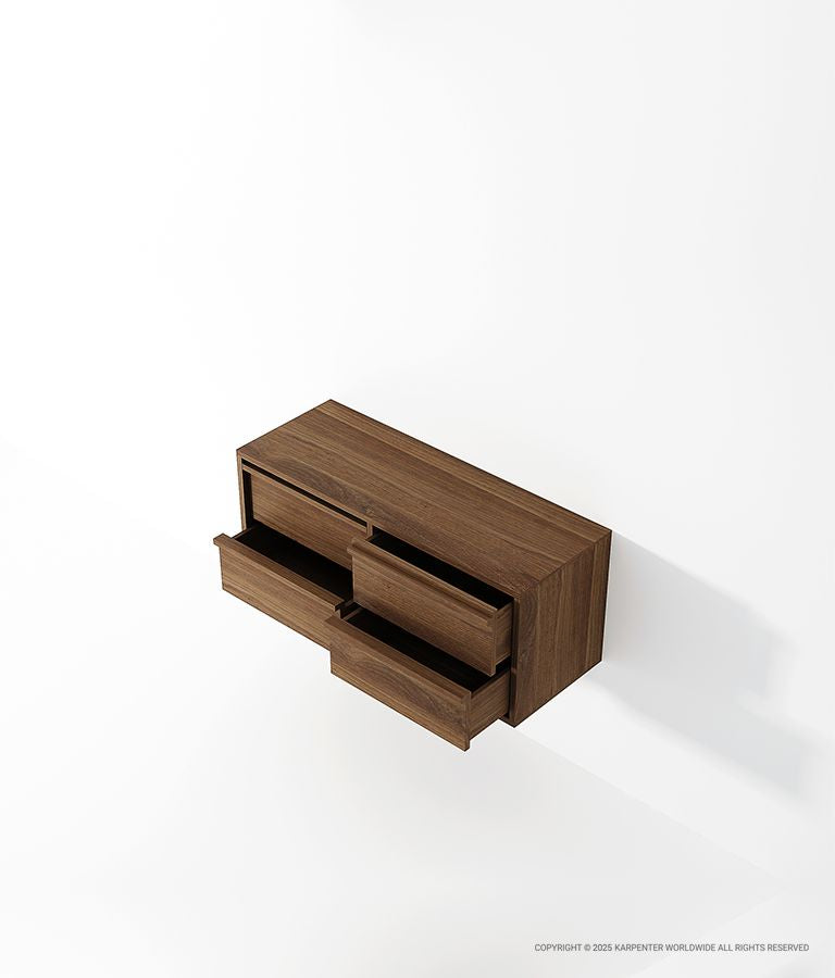 AEQUILIBRIS Hanging Cabinet 4 Drawers