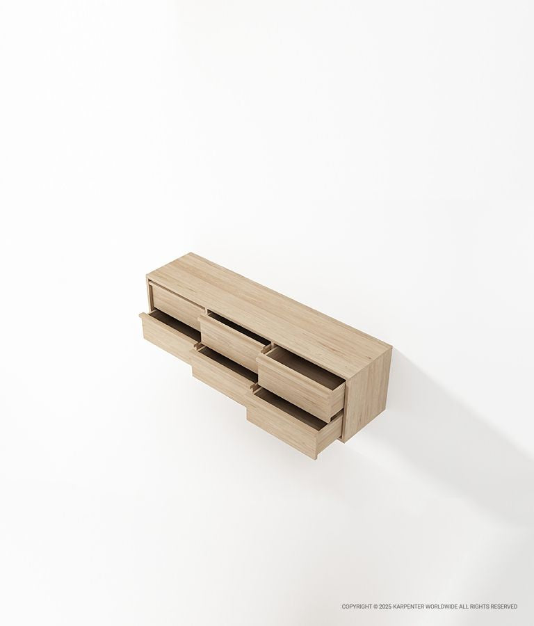 AEQUILIBRIS Hanging Cabinet 6 Drawers
