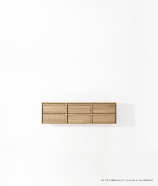 AEQUILIBRIS Hanging Cabinet 6 Drawers