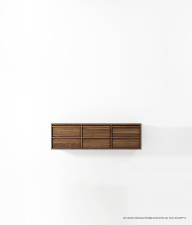 AEQUILIBRIS Hanging Cabinet 6 Drawers