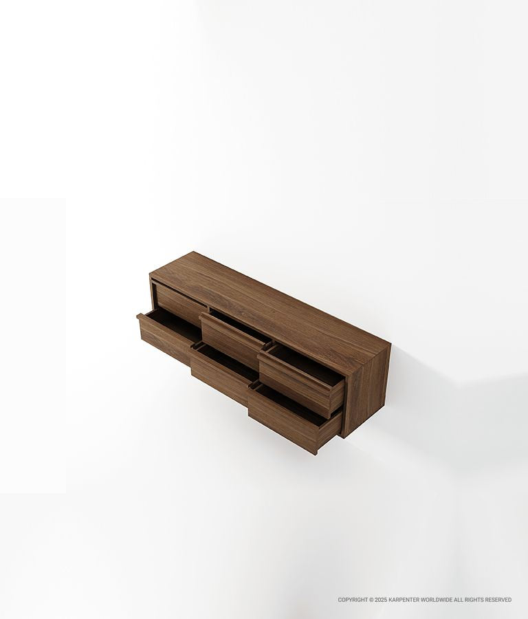 AEQUILIBRIS Hanging Cabinet 6 Drawers