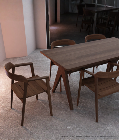TRIBUTE Rectangular Dining Table 160