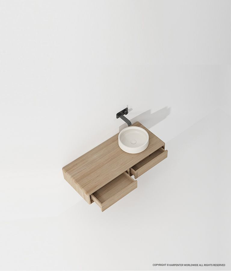 ALBA Hanging Basin w/ 2 Drawers
