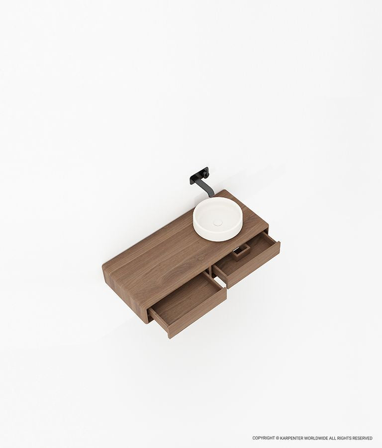 ALBA Hanging Basin w/ 2 Drawers