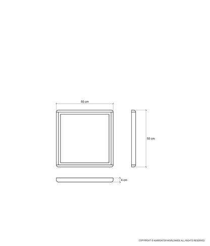 ALBA Square Mirror