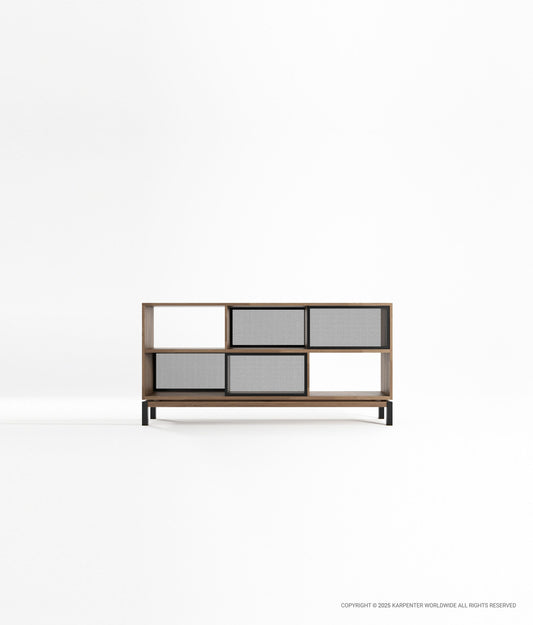 COLOR BEBOP Sideboard 4 Sliding Doors