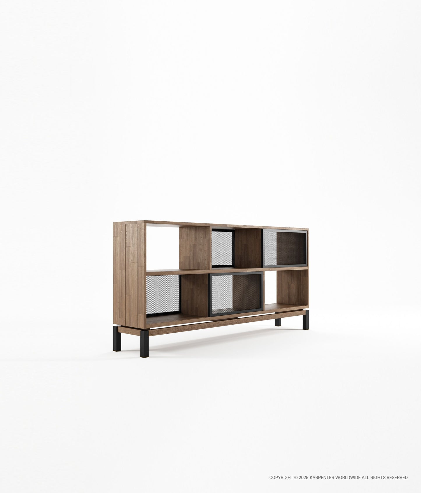 COLOR BEBOP Sideboard 4 Sliding Doors