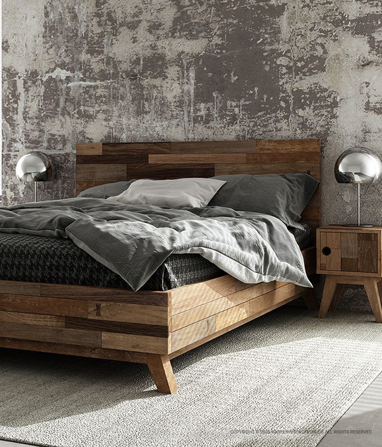 NEW BROOKLYN Side - Bedside Table w/ Door