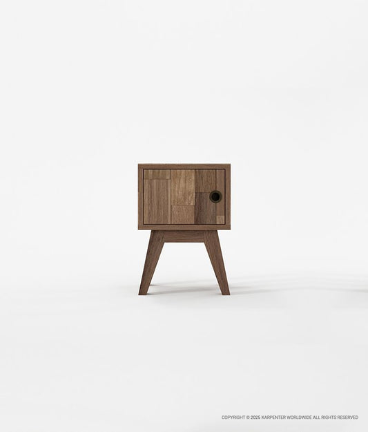 NEW BROOKLYN Side - Bedside Table w/ Door