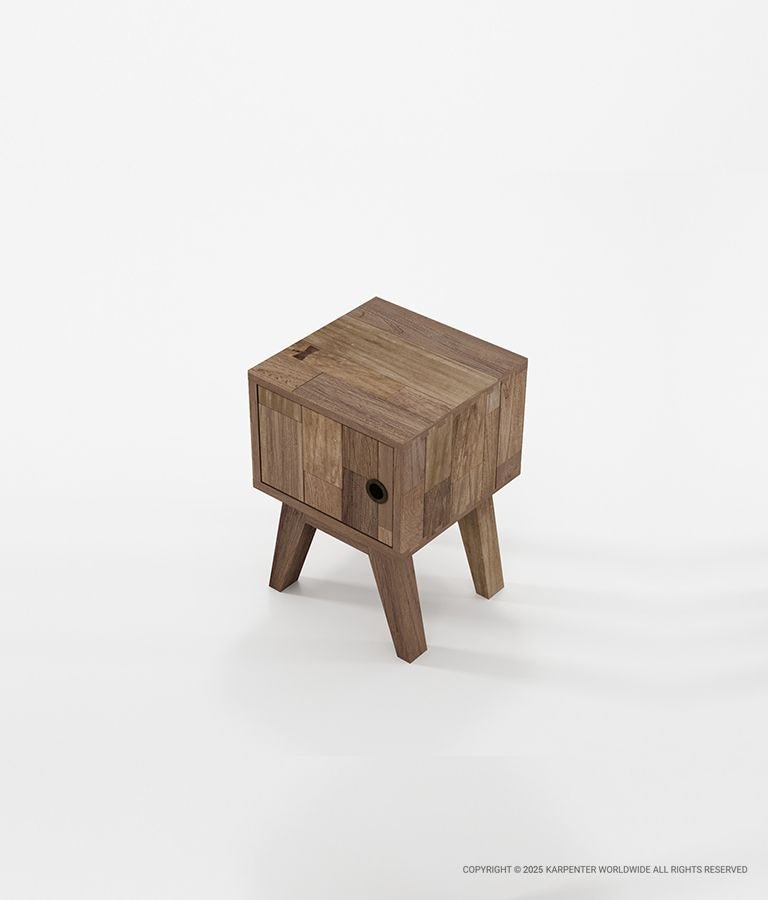 NEW BROOKLYN Side - Bedside Table w/ Door