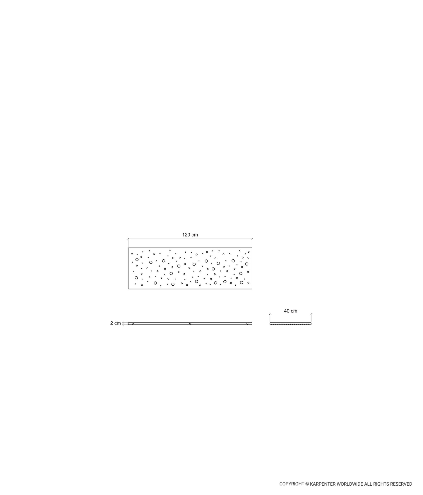BUBBLE Mat 120