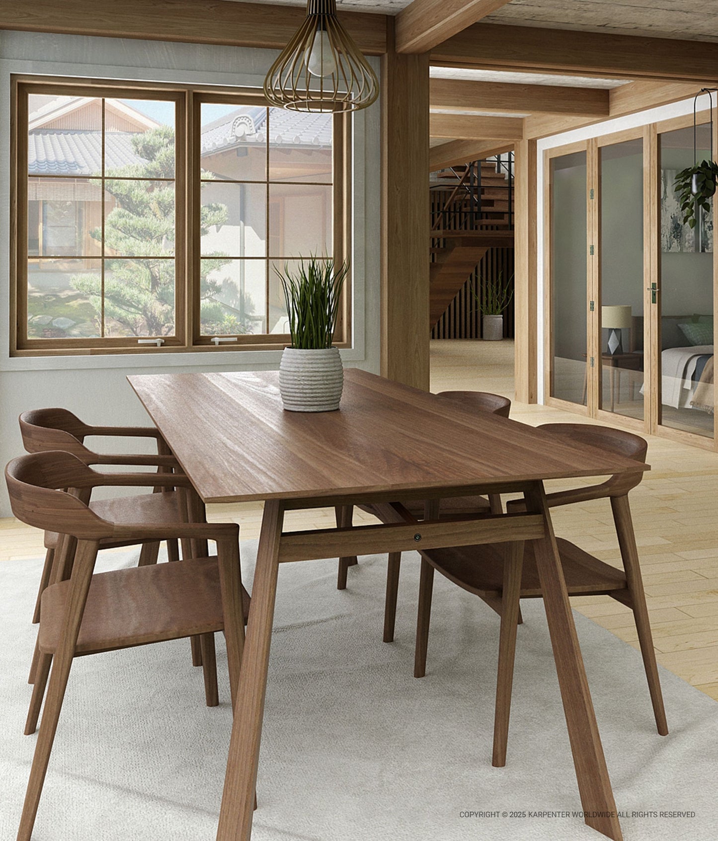 CARPENTER Rectangular Dining Table 200