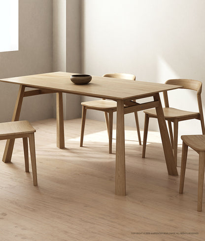 CARPENTER Rectangular Dining Table 160