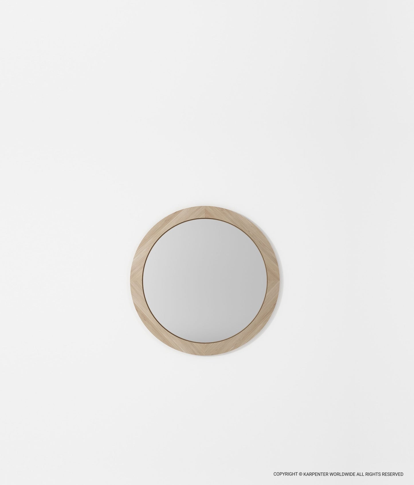 CARPENTER BATH Round Mirror