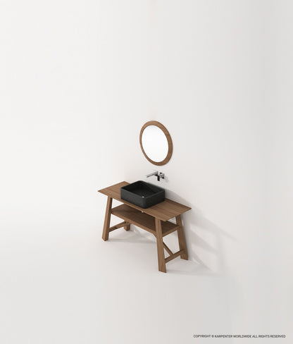 CARPENTER BATH Round Mirror