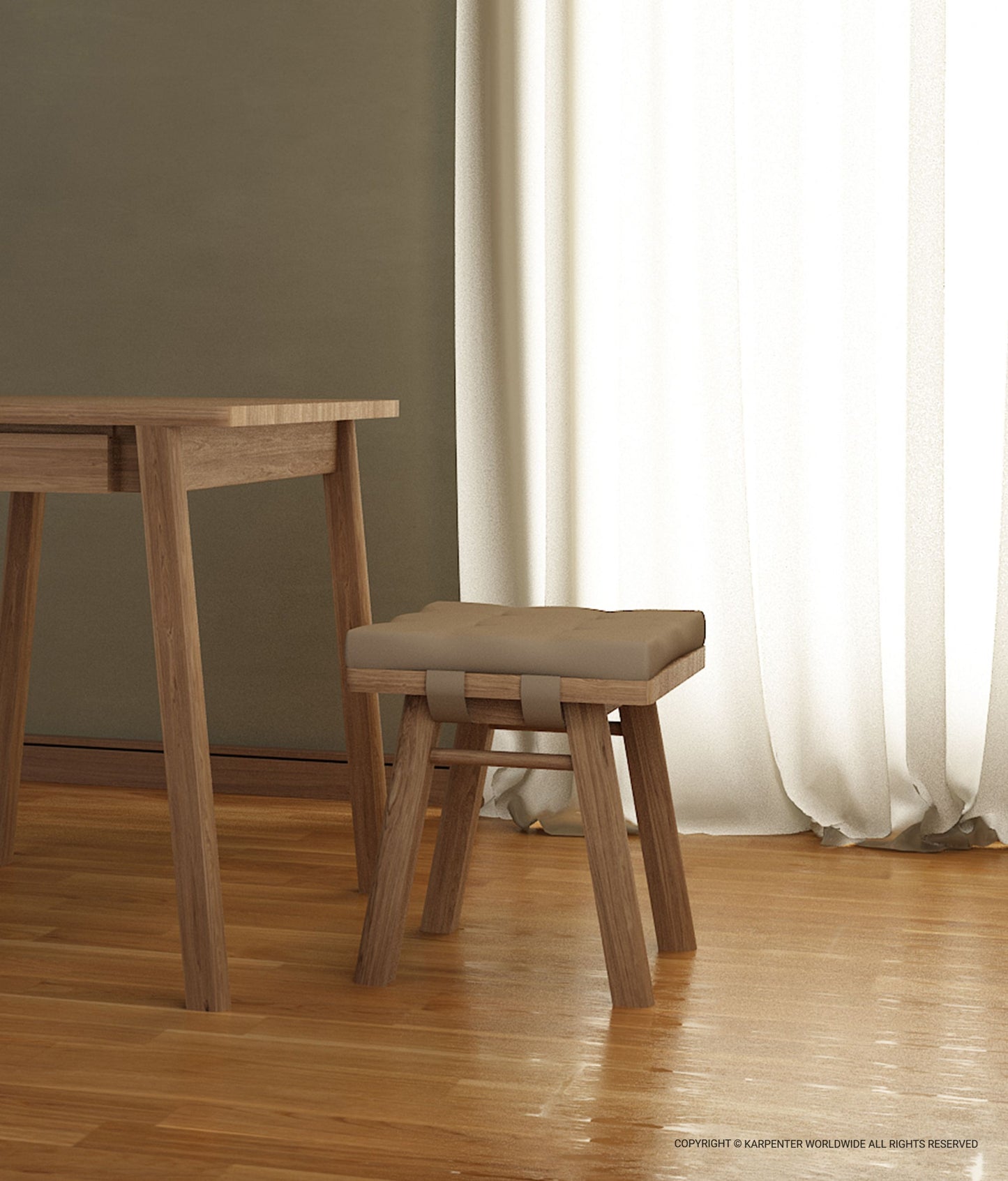 CIRCA17 Stool w/ Cushion