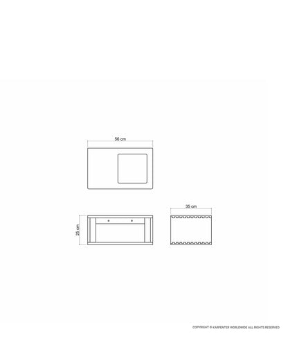 CIRCA17 Hanging Cabinet w/ Niche
