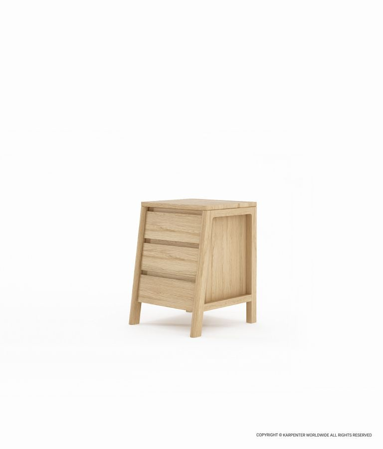CIRCA17 Side Table w/ 3 Drawers