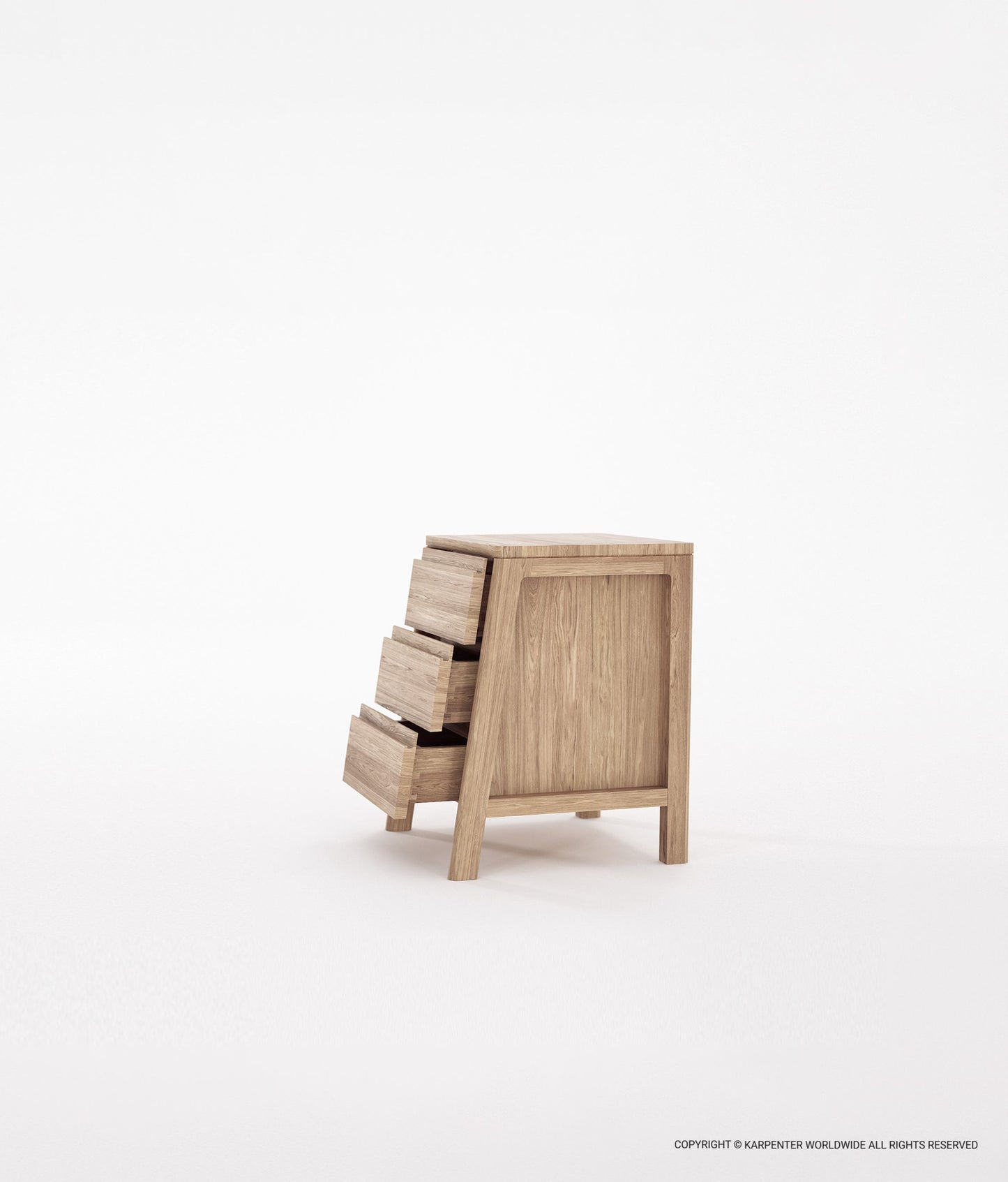 CIRCA17 Side Table w/ 3 Drawers