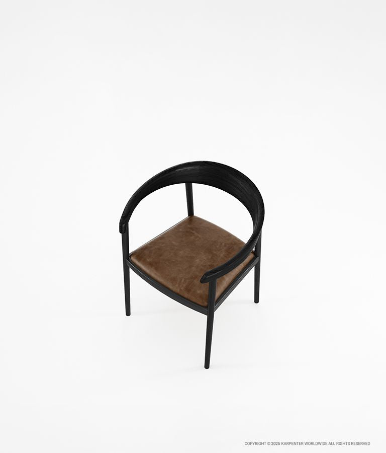 CHILLAX Armchair with Leather