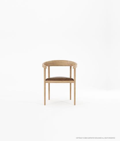 CHILLAX Armchair with Leather