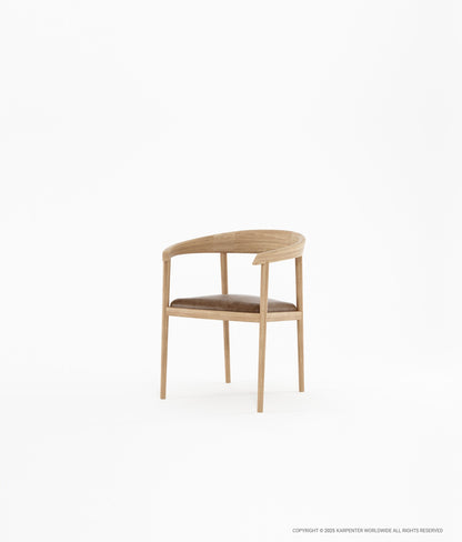 CHILLAX Armchair with Leather