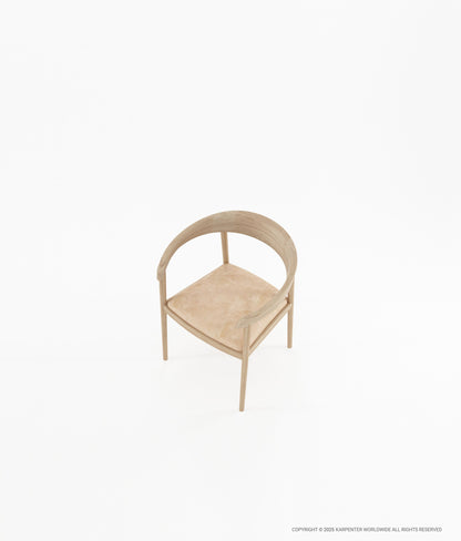 CHILLAX Armchair with Leather