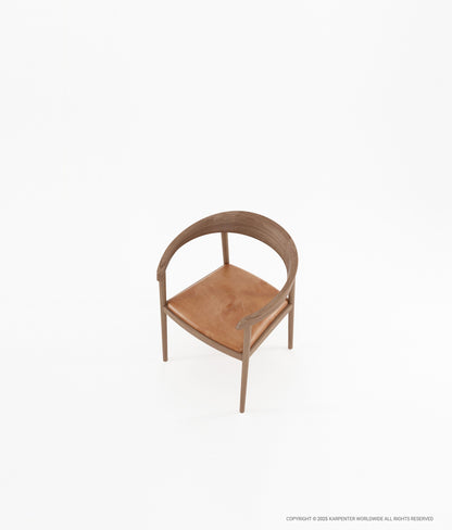 CHILLAX Armchair with Leather