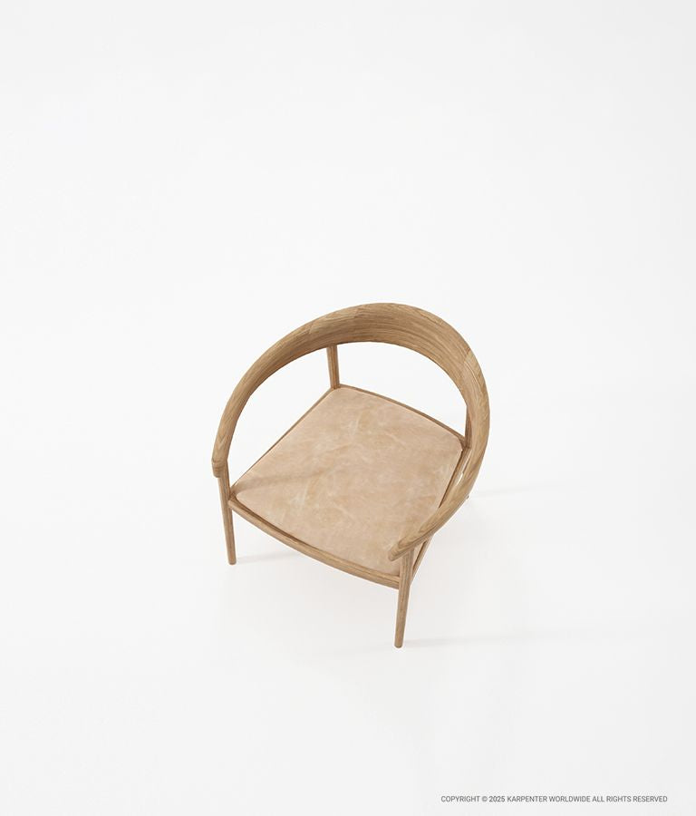 CHILLAX Easy Chair with Leather