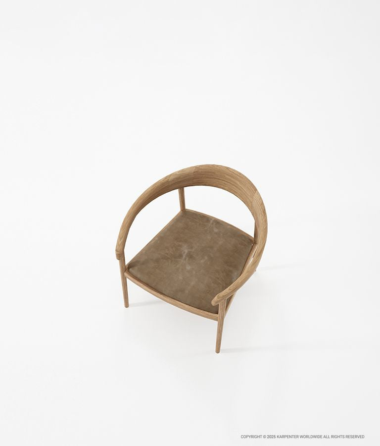 CHILLAX Easy Chair with Leather