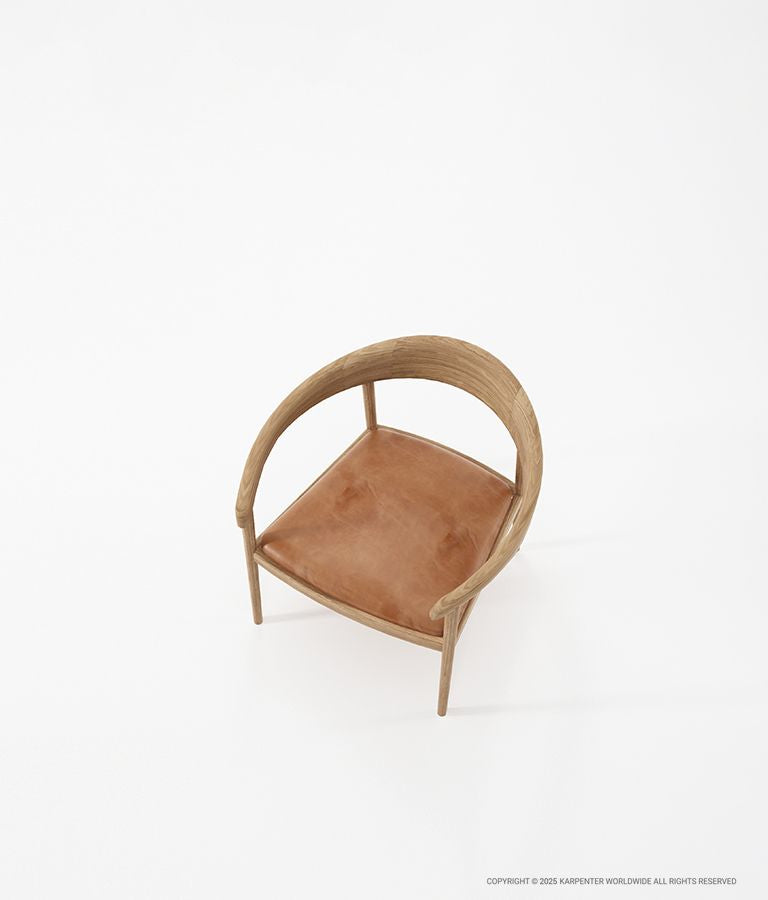 CHILLAX Easy Chair with Leather