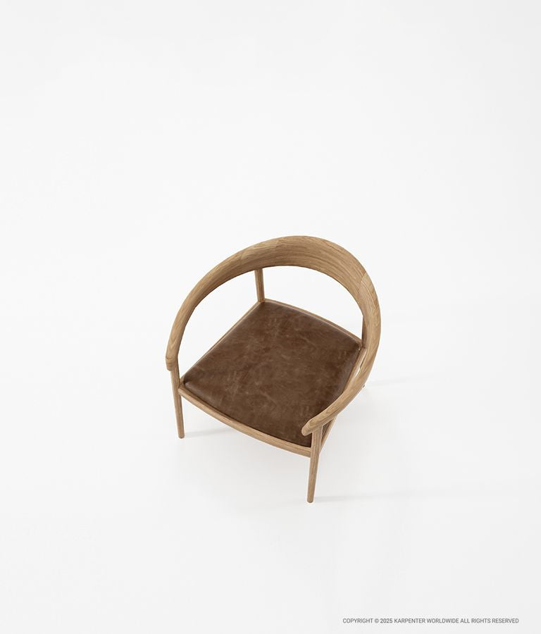CHILLAX Easy Chair with Leather