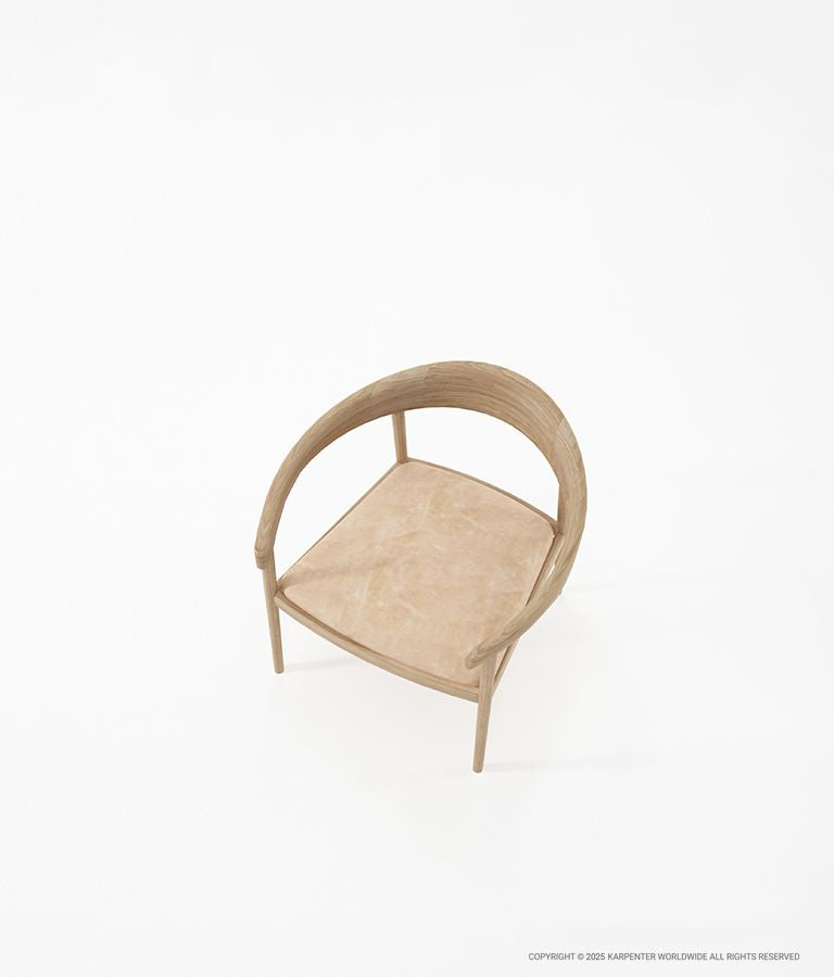 CHILLAX Easy Chair with Leather