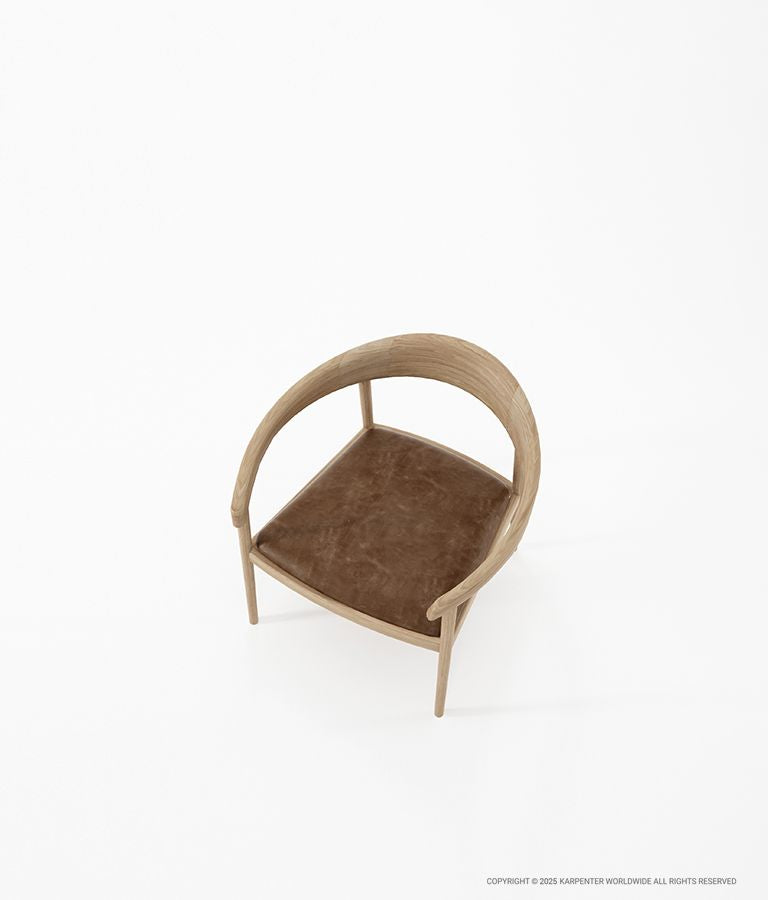 CHILLAX Easy Chair with Leather