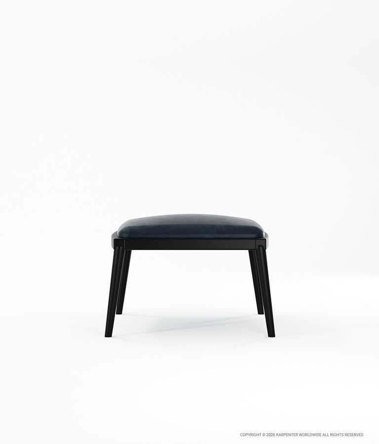 CHILLAX Ottoman with Leather