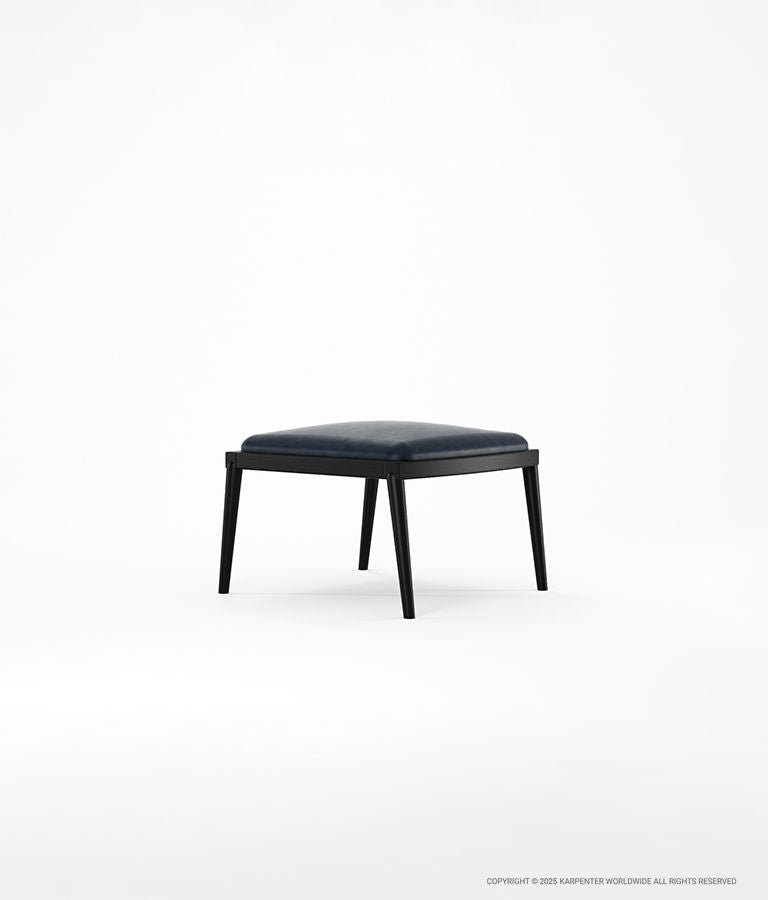 CHILLAX Ottoman with Leather