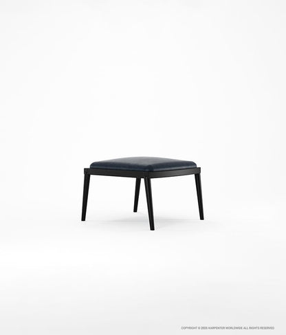 CHILLAX Ottoman with Leather